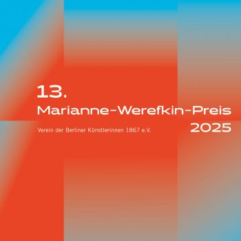 13. Marianne-Werefkin-Preis 2025