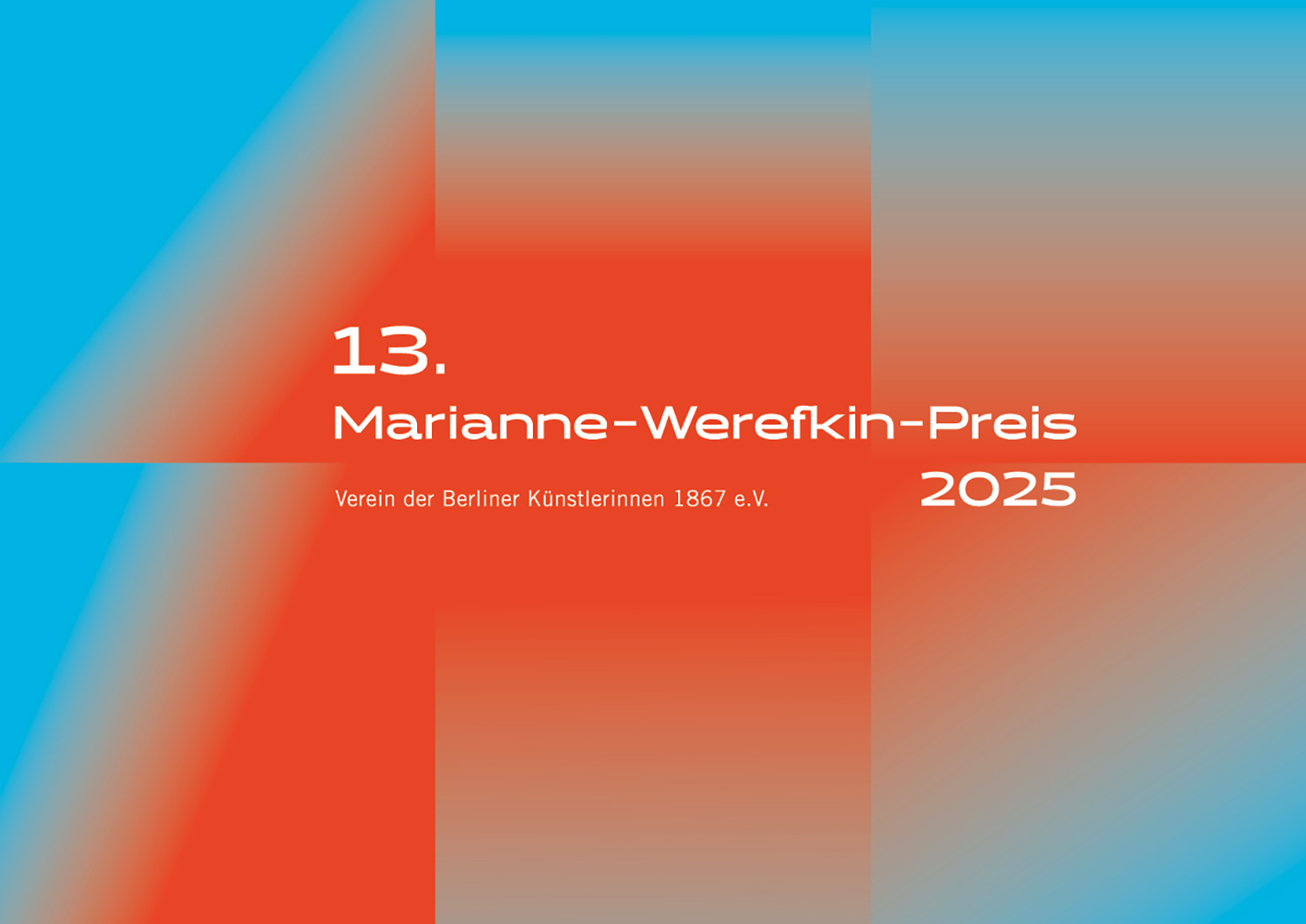 Verleihung des 13. Marianne-Werfkin-Preises 2025